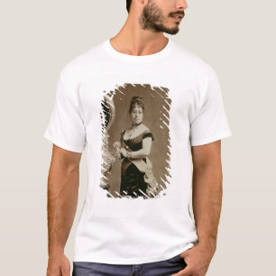 T-shirt La Reine Emma (1836-85) (photographie de sépia)