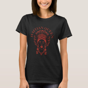 T-shirt La reine haïtienne Haïti Fierté Indigène Caraïbes