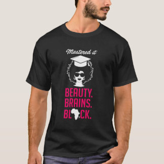 T-shirt La Reine Noire Maîtrise Il Masters Graduation