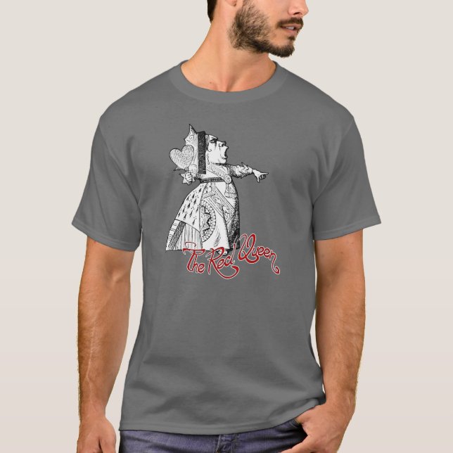 T-shirt La reine rouge (Devant)