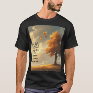 T-shirt La rencontre de la nature et des mots - Sentez son