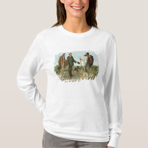 T-shirt La Rencontre, ou Monsieur Courbet, 1854 de Bonjour