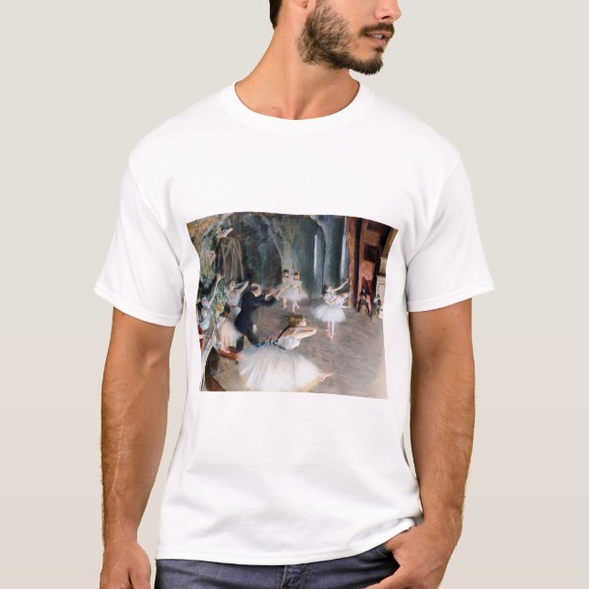 T-shirt La répétition sur scène, Edgar Degas (Devant)
