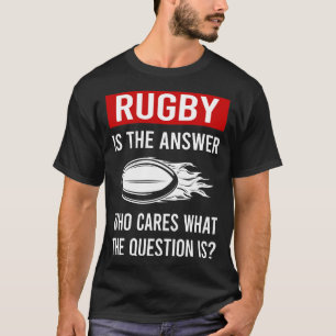 T-shirt La réponse Rugby