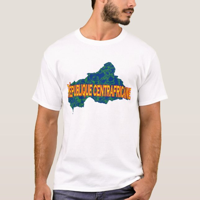 T-shirt La république centrafricaine (Devant)