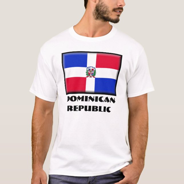 T-shirt La République Dominicaine (Devant)