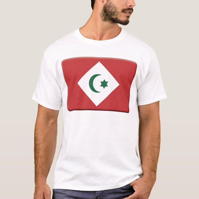 T-shirt La République du drapeau de Rif PERSONNALISENT (Devant)
