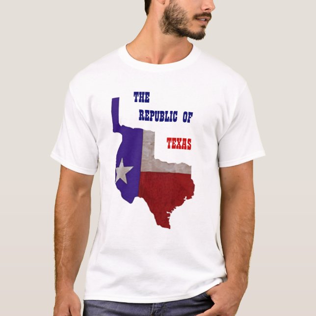 T-SHIRT LA RÉPUBLIQUE DU TEXAS (Devant)