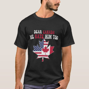 T-shirt La Résistance drôle Du Canada Dit Une Manifestatio