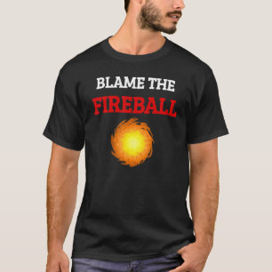 T-shirt La Responsabilité De La Feu De Boisson Drôle Party