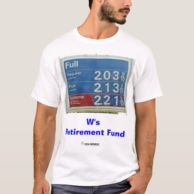 T-shirt La retraite de W (Devant)