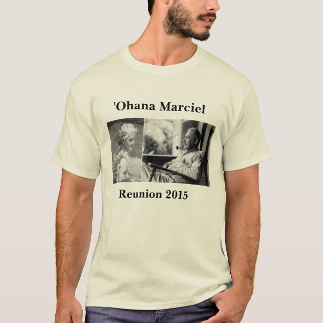 T-shirt La Réunion 2015 de Marciel : ʻOhana de Francis et (Devant)