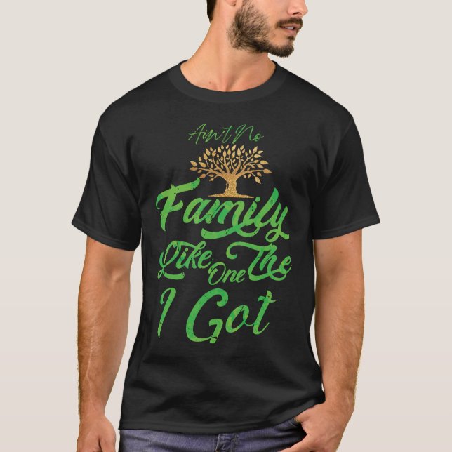 T-shirt La réunion de famille amusante n'est pas une famil (Devant)
