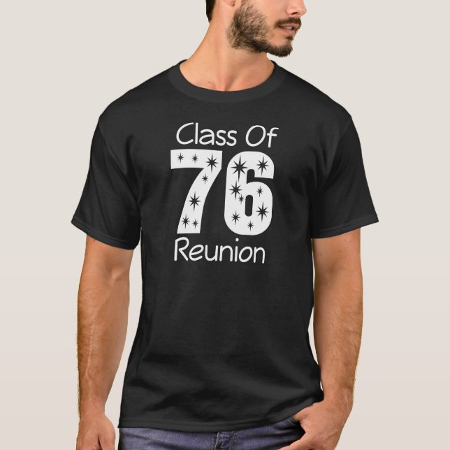 T-shirt La Réunion de la classe 76 (Devant)