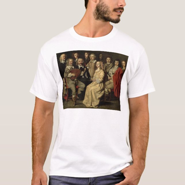 T-shirt La Réunion musicale, 1642 (Devant)