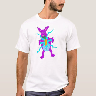 T-shirt La revanche de Bunny électrique