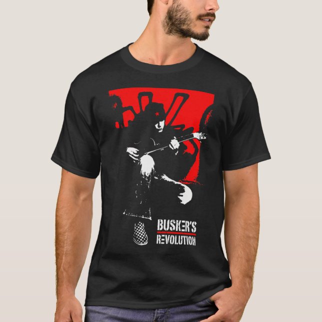 T-shirt La Révolution De Busker (Devant)