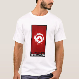 T-shirt La "révolution de la Tunisie "