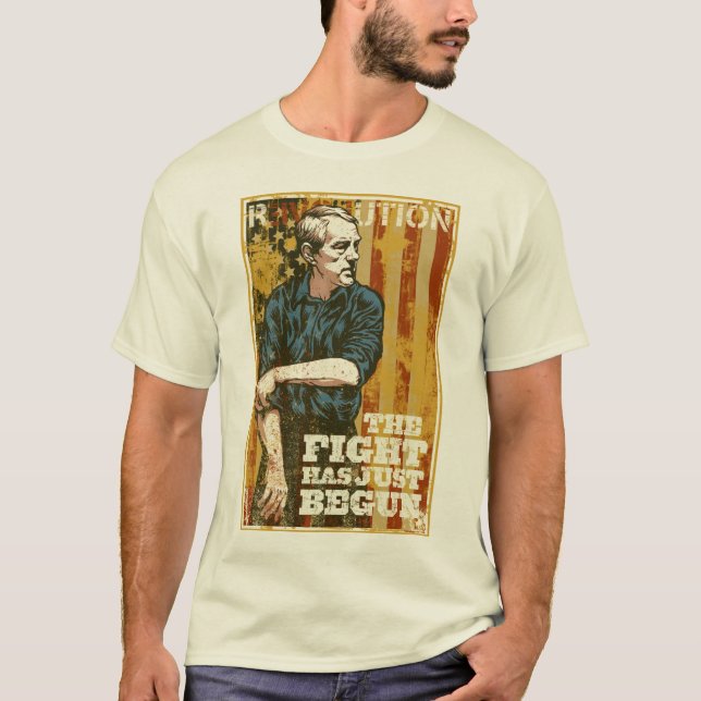 T-shirt La révolution de Ron Paul a juste commencé le (Devant)