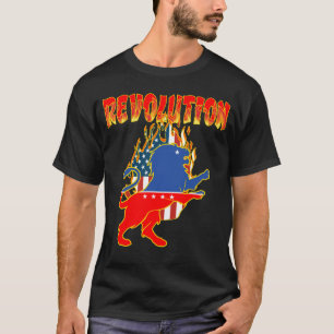 T-shirt La révolution du parti patriote n'est plus le part