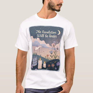 T-shirt La révolution sera tendre.