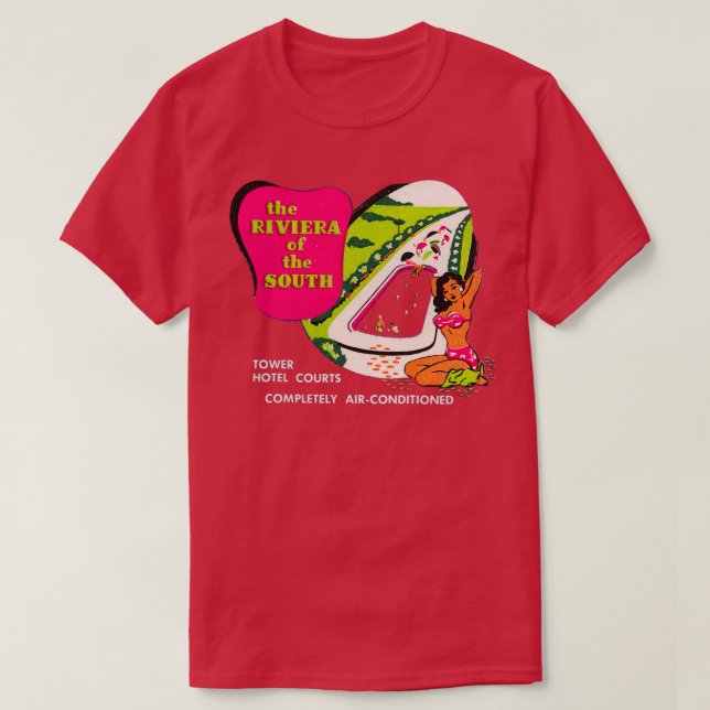 T-shirt La Riviera du Sud (Design devant)