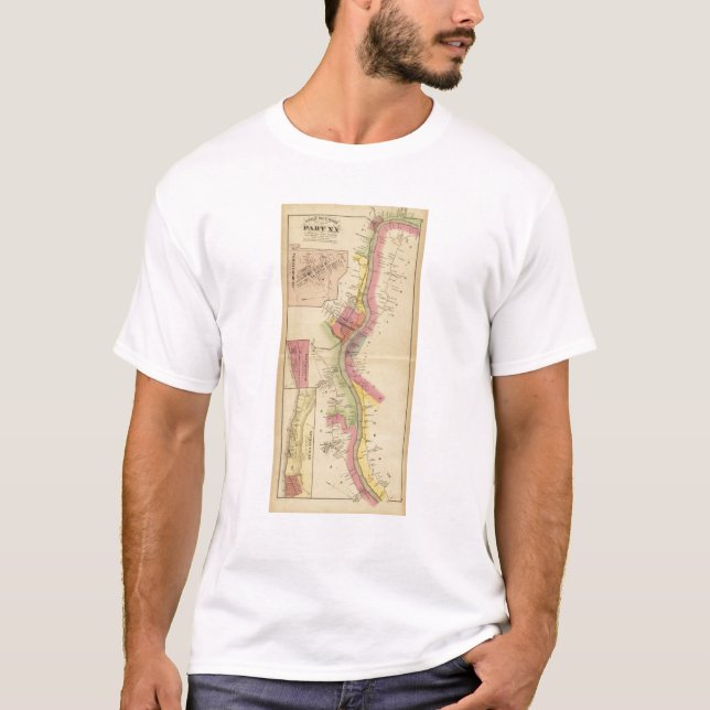 T-shirt La rivière Ohio et vallée supérieures 8 (Devant)