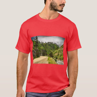 T-shirt La rivière Payette Pittoresque Byway surdimensionn
