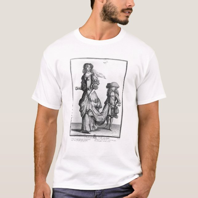 T-shirt La robe de ville d'été, 1678 (Devant)