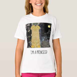 T-shirt La robe d'or "je suis une princesse" la ruche T
