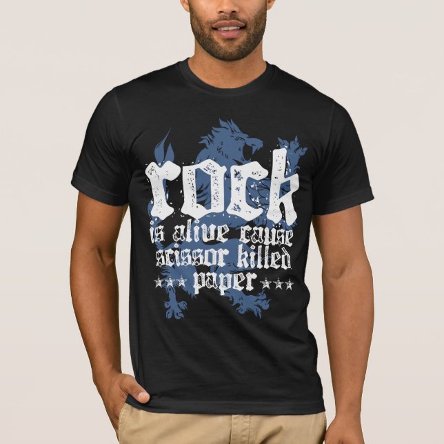 T-shirt la roche est vivante (Devant)
