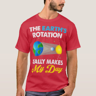 T-shirt La Rotation Des Terres Fait Vraiment De Mes Jours