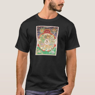 T-shirt La roue bouddhiste de la vie