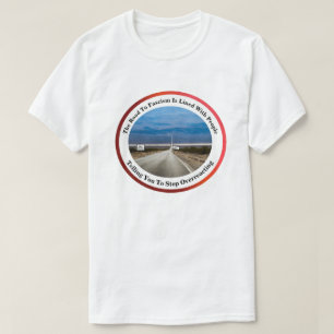 T-shirt La Route Du Fascisme...