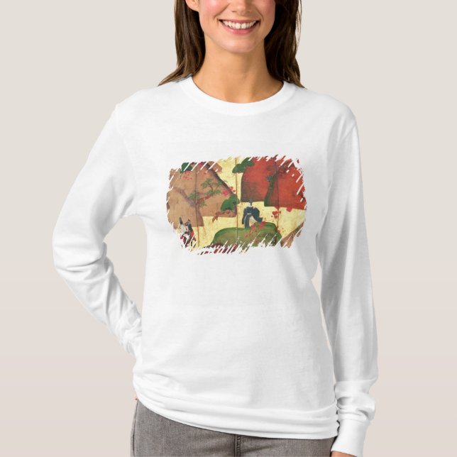 T-shirt La route étroite du lierre (Devant)