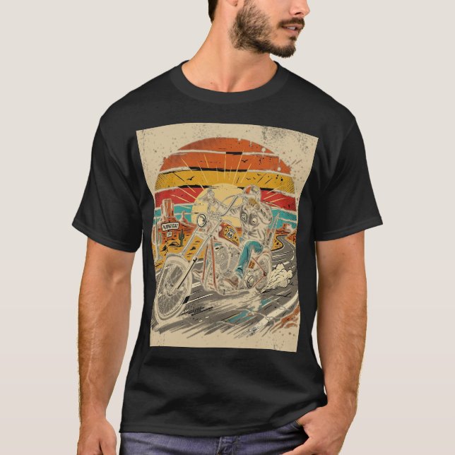 T-shirt La route mère  (Devant)