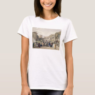 T-shirt La rue principale dans le bazar chez Caubul, en