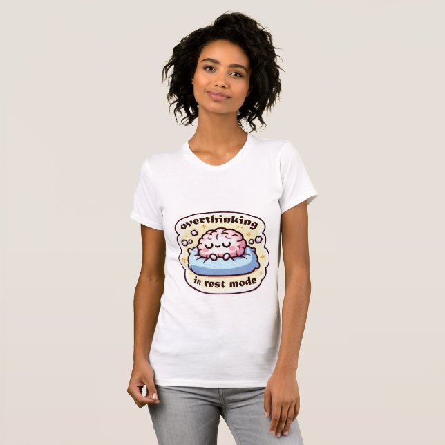 T-shirt La Ruminations en Mode Repos (Devant entier)