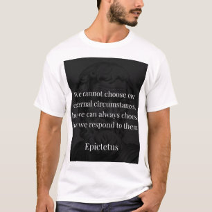 T-shirt La sagesse d'Epictetus : l'autonomisation par la r