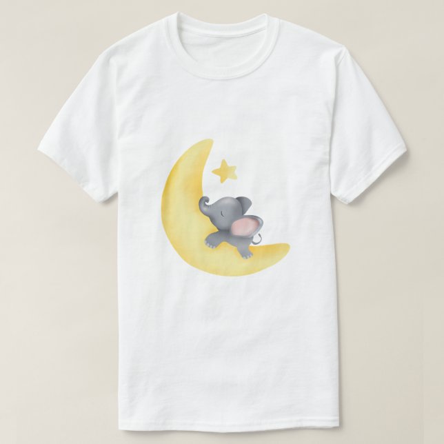 T-shirt La sagesse des éléphants (Design devant)