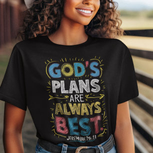 T-shirt La Sagesse Divine : Les Plans Des Dieux Sont Toujo