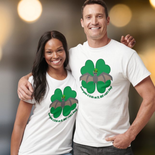 T-shirt La Saint-BAT-ricks (Créateur téléchargé)