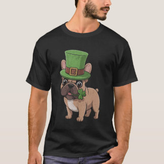 T-shirt La Saint-Patrick 2019 Bouledogue français Drôle Fr