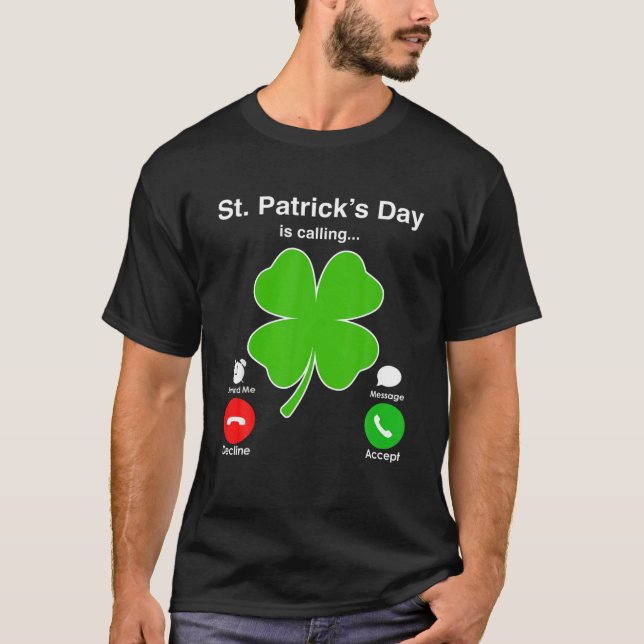 T-shirt La Saint Patrick appelle Shenanigans Irish Sham (Devant)