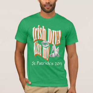T-shirt La Saint Patrick de la fille irlandaise
