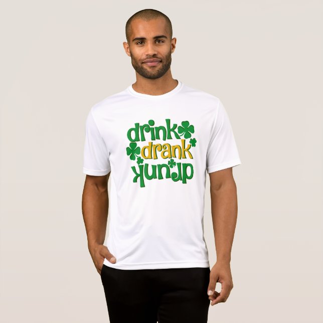 T-shirt La Saint-Patrick drôle pour hommes (Devant entier)