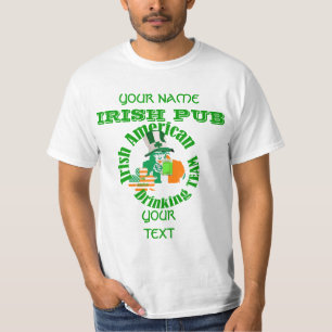 T-shirt La Saint Patrick, fête patriotique irlandaise amér