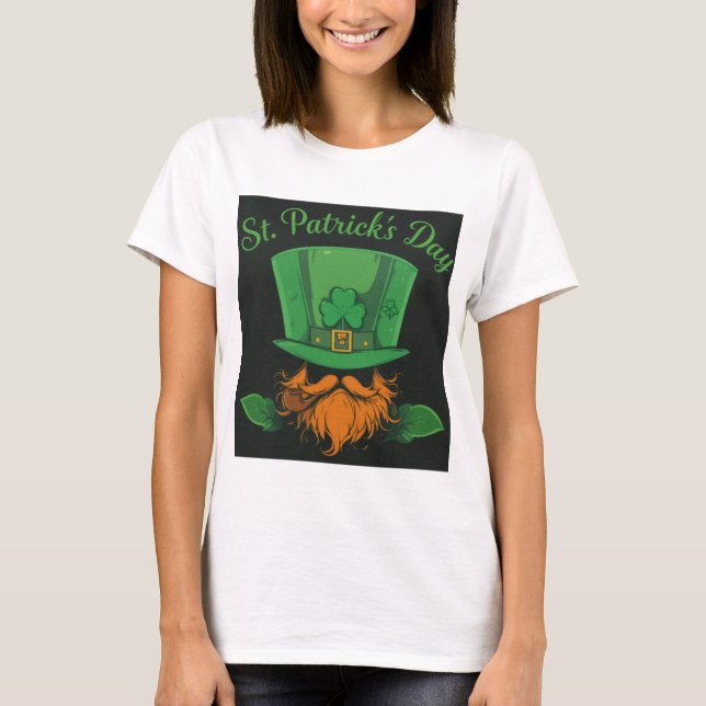 T-shirt la Saint-Patrick, la journée de Patrick  (Devant)