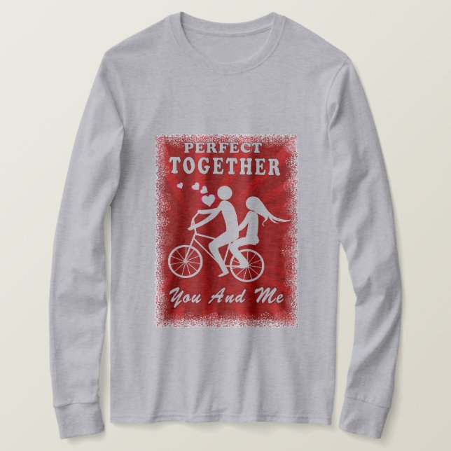T-shirt la Saint-Valentin (Design devant)