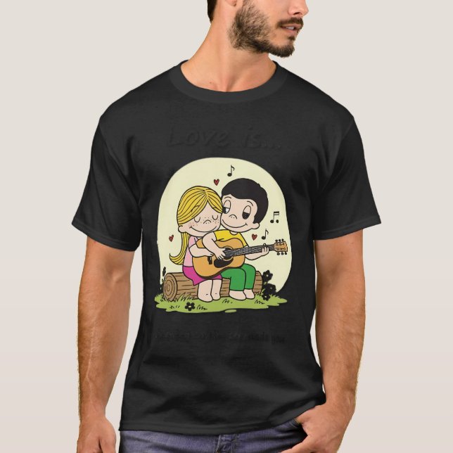 T-shirt la Saint-Valentin (Devant)